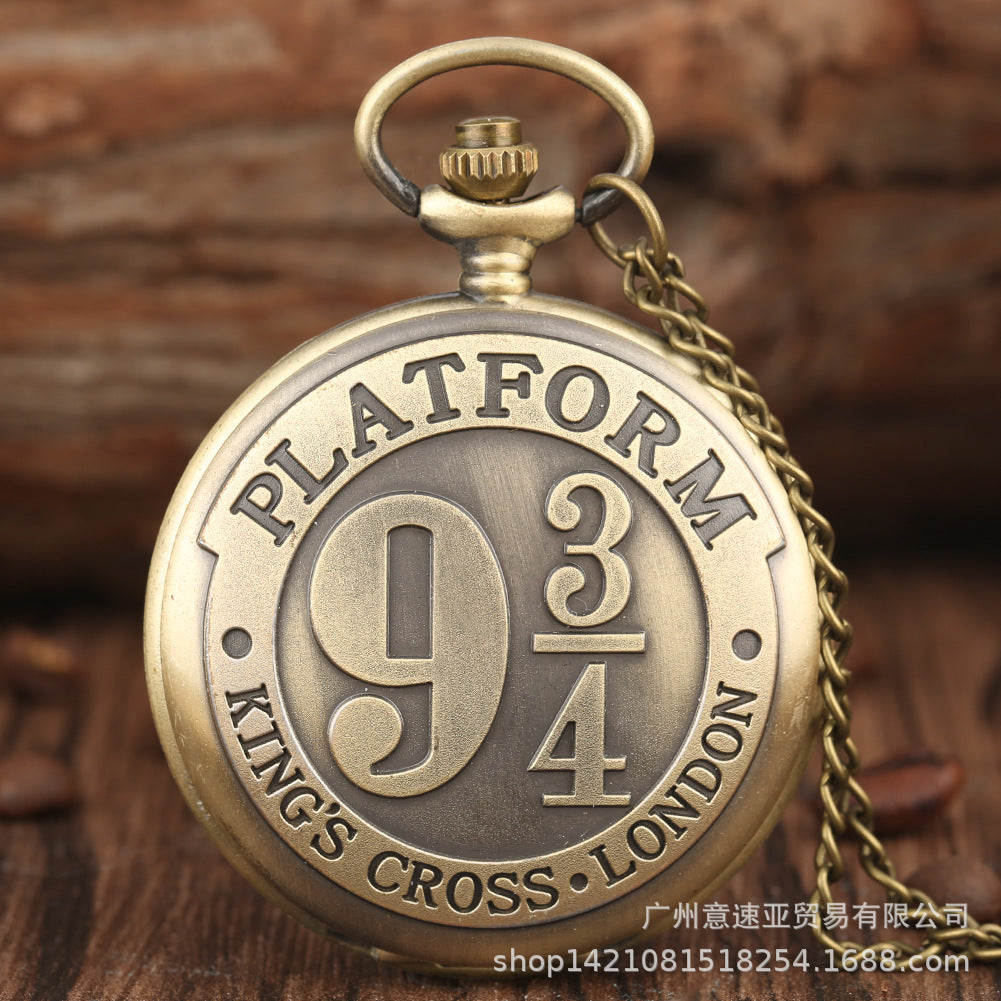 Harry Potter 9 3/4 Platform Big Pocket Watches