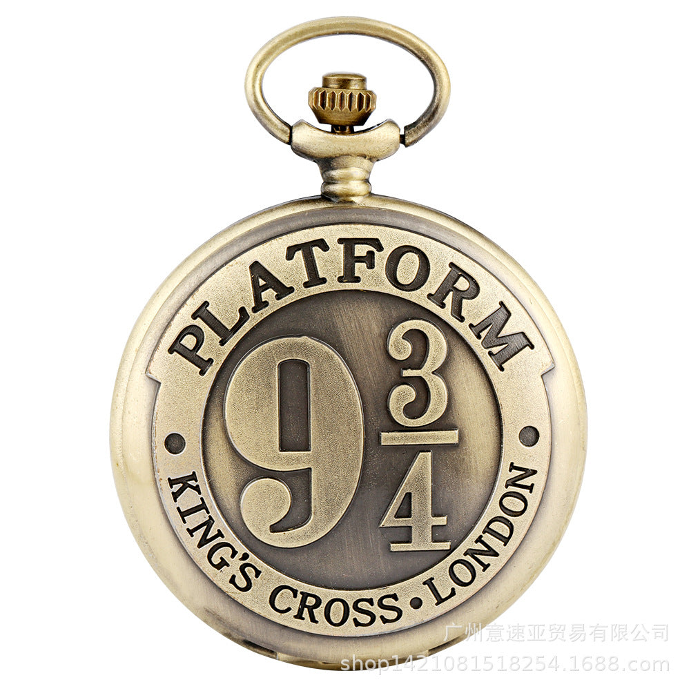 Harry Potter 9 3/4 Platform Big Pocket Watches