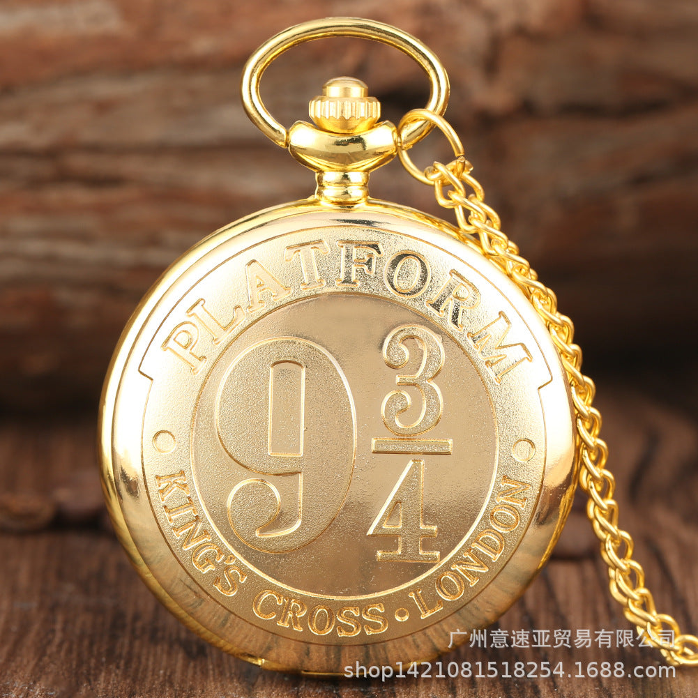 Harry Potter 9 3/4 Platform Big Pocket Watches
