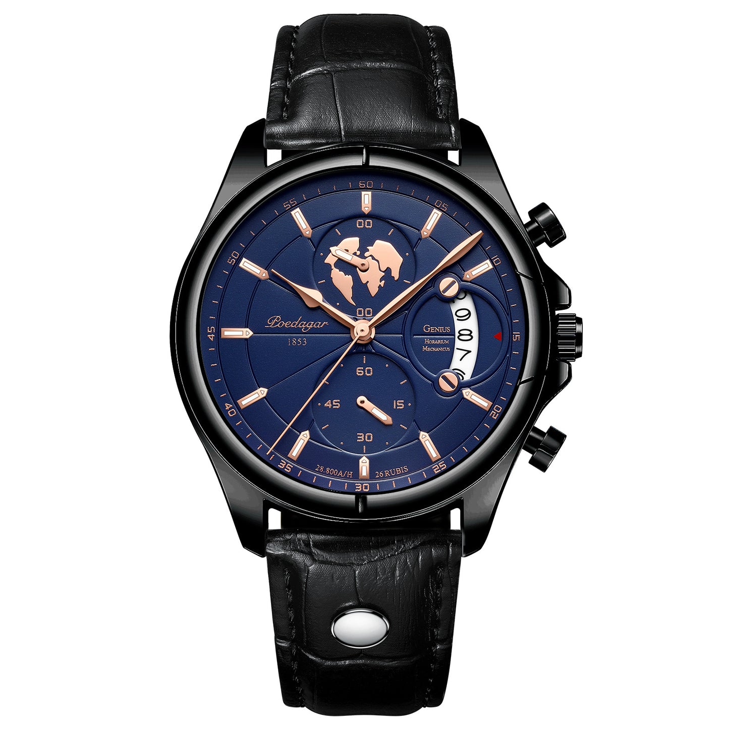 Swiss Brand Waterproof Multi-function Luminous Men's Watch Fashion Watch Male