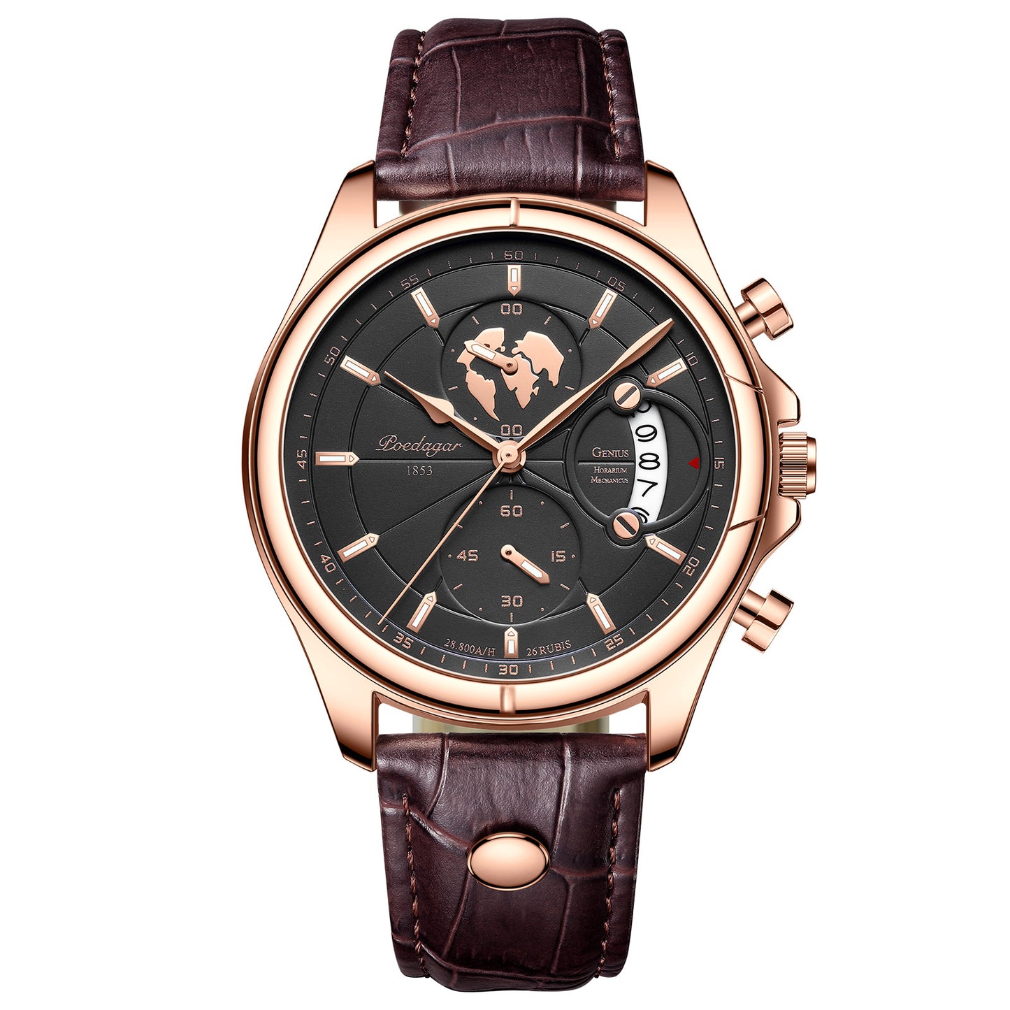Swiss Brand Waterproof Multi-function Luminous Men's Watch Fashion Watch Male