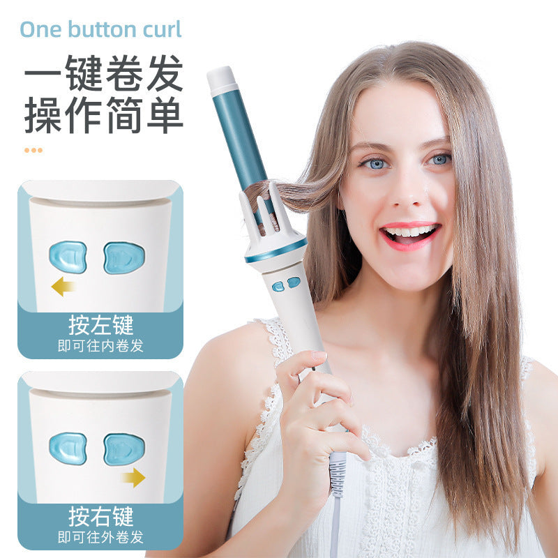 Full-Automatic Curling Iron Negative Ion Rotating Big Wave Does Not Hurt Hair Lasting Styling Lazy Curling Iron Electric Curling Iron