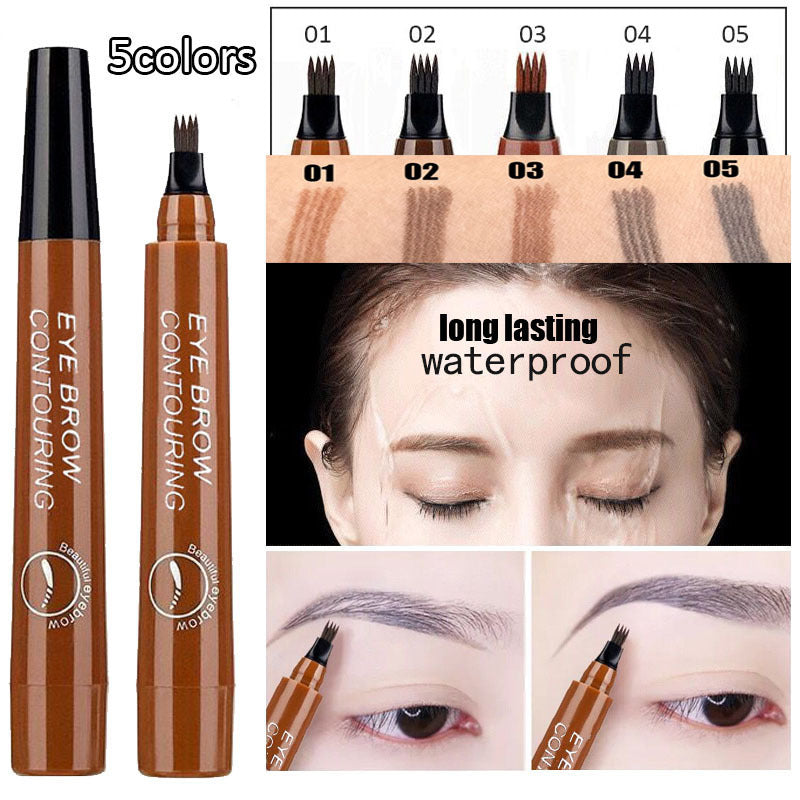 Eyebrow pencil true hair definition