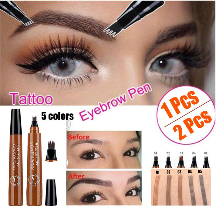 Eyebrow pencil true hair definition