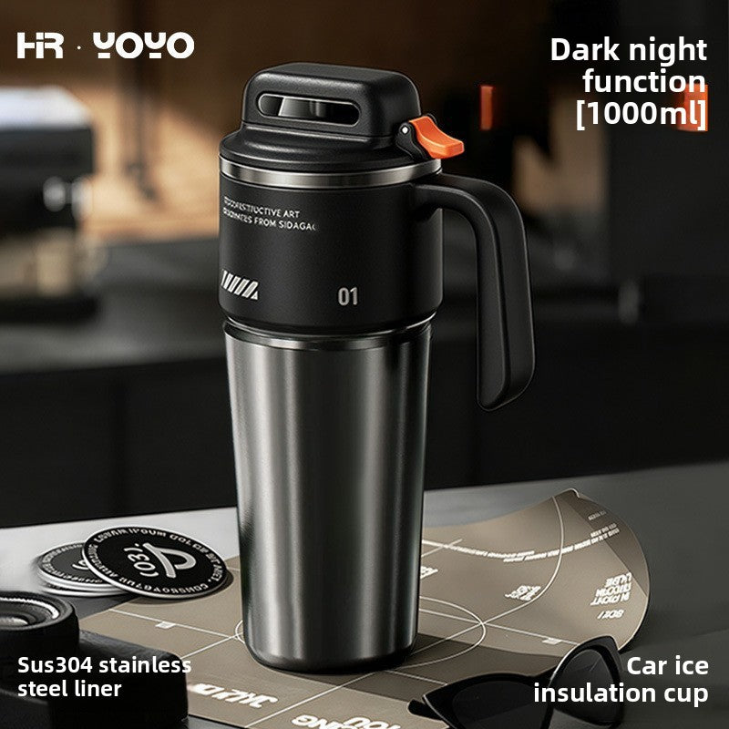 Double Wall Vacuum Insulated Stainless Steel Travel Mug