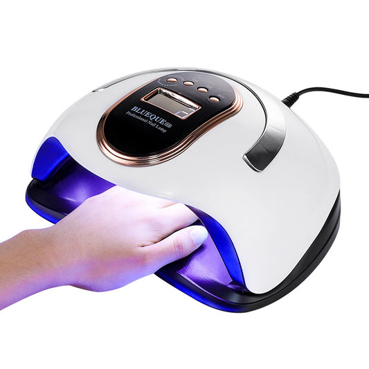 Manufacturers Wholesale New Cross-border Trend Led Phototherapy Lamp Uv Nail Machine Nail Baking Lamp 168W Nail Lamp