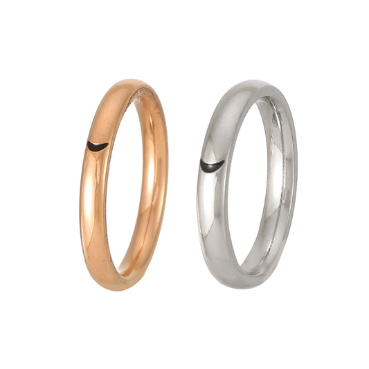 Women&#039;s Titanium Steel Sun Moon Couple Ring